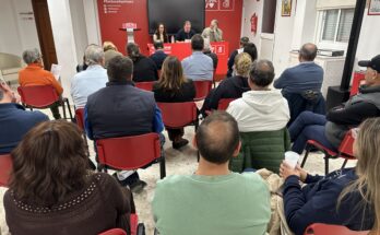 LOS SOCIALISTAS DE SANLÚCAR CELEBRAN LA ASAMBLEA DE BALANCE DEL AÑO 2025.