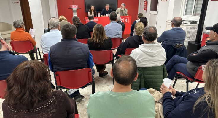 LOS SOCIALISTAS DE SANLÚCAR CELEBRAN LA ASAMBLEA DE BALANCE DEL AÑO 2025.